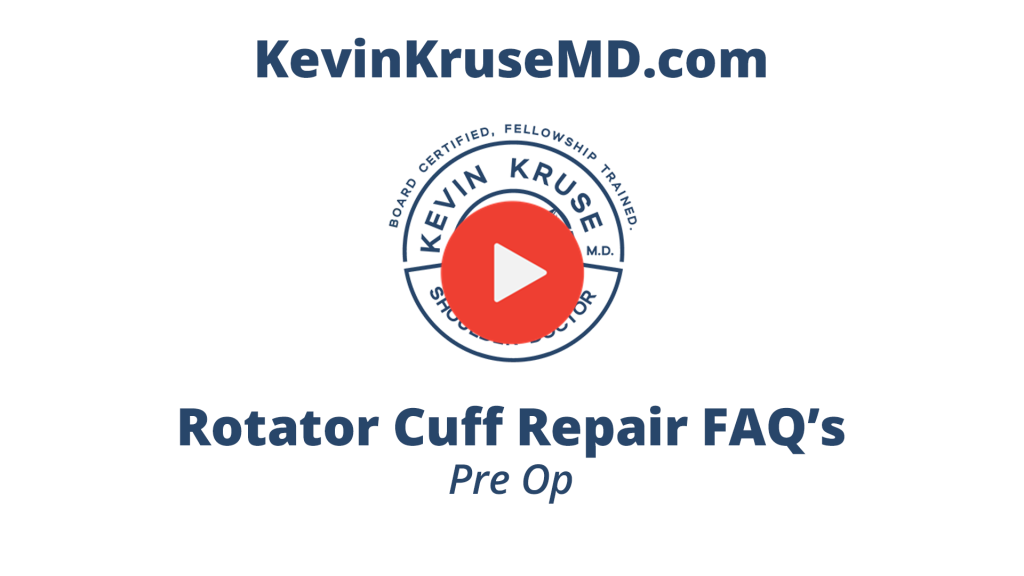 Pre Op FAQs Dr. Kevin Kruse